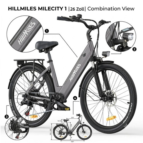 Bicicletta elettrica 7 - a,