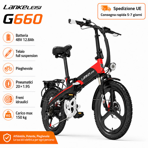 Bici elettrica g660 - bici, 20''