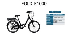 EBIKE BICI ELETTRICA FOLD 20"